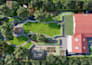 do landscape design, garden, patio, pool and 3d rendering